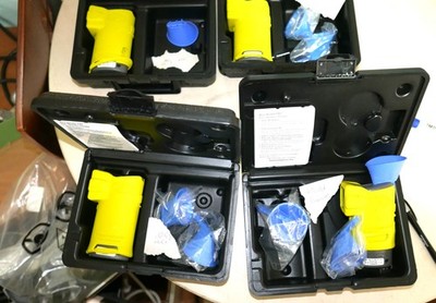 Lot of 4 Intoxomter Alco-Sensor FST Breathalyzer Units READ Descriptions