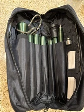 Trekking Pole In Bag Unused Knife And Saw Attachments Excellent Condition