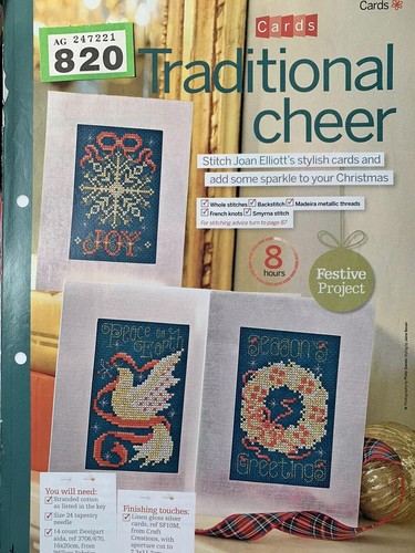 JOAN ELLIOTT Various Cross stitch design chart multiple choice drop down menu - Picture 165 of 277