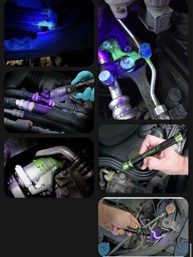 Elke Auto AC Klimaanlage Ultraviolett UV Lecksuchfarbstoff 1x10ml - Bild 6 von 6