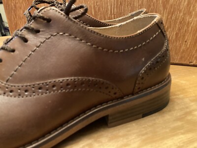 GH Bass & Co Brown Mens SZ 8.5M Oxford Dress Shoes Leather  display picture 1
