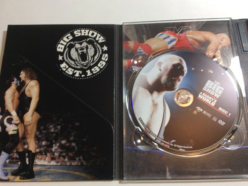 WWE: Big Show - A Giants World (DVD, 2011, 3-Disc Set) Hulk Hogan Sting The Rock - Imagen 4 de 5
