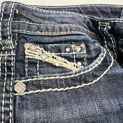 Silver Jeans 29X31 Natsuki Boot Cut Dark Wash Stretch Womens 29 - Picture 5 of 7