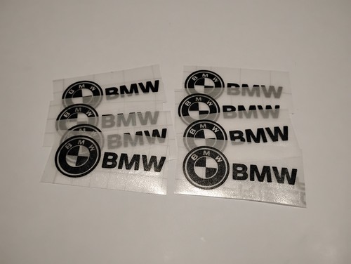 BMW Performance Brake Caliper Vinyl Decal Sticker Set of 4 FRONT AND BACK - Picture 2 of 4