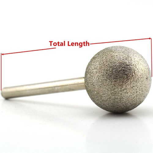 Brocas de molienda de diamantes con cabeza esférica de 20 mm 3/4" con punta de bola redonda - Imagen 6 de 11