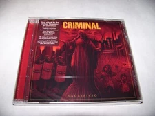 CRIMINAL - Sacrificio CD  2021 Metal Blade Records   NEW & SEALED