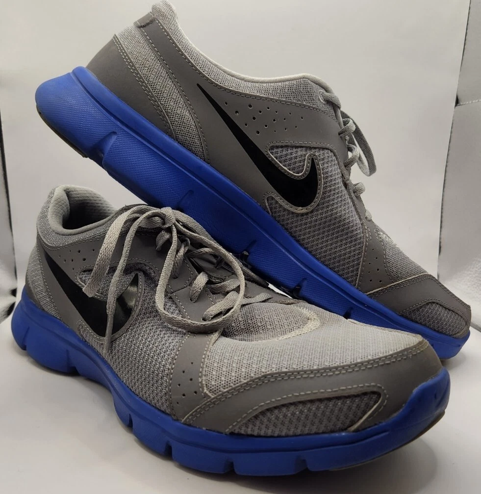 Run 2 Mens Gray Blue Running Sneakers US 12 |