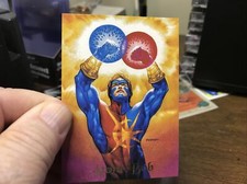 ULTRAVERSE MASTER SERIES 1994 SKYBOX # 5 ATOM BOMB