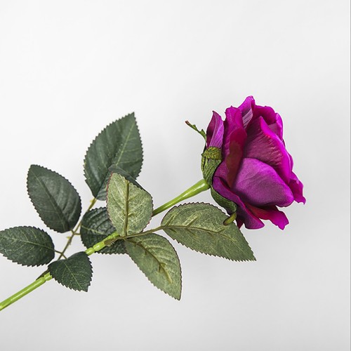 20x Long Stem Artificial Rose Flowers Velvet Bunch Wedding Home Bouquet Decor AU - Picture 23 of 35