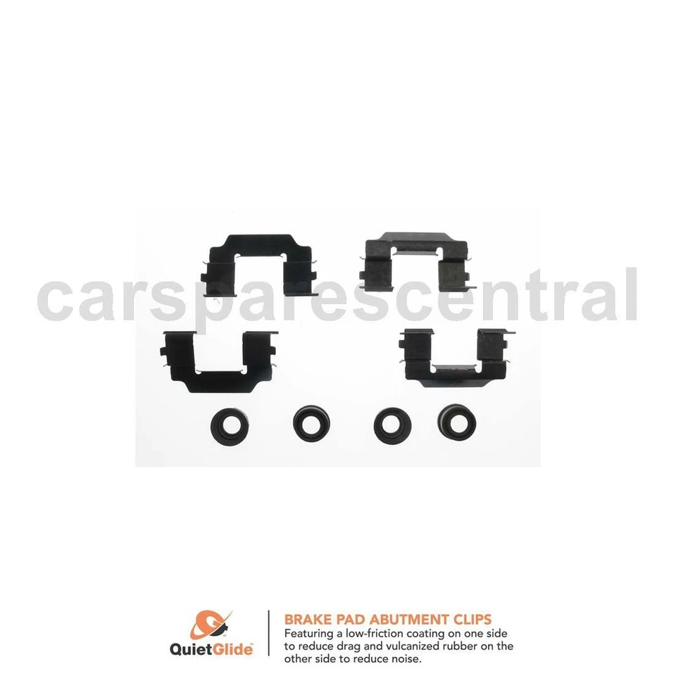 Kit de ferragens de freio traseiro Chevrolet Traverse Carlson 2009 2010 2011 2012 2013 - Imagem 2 de 2