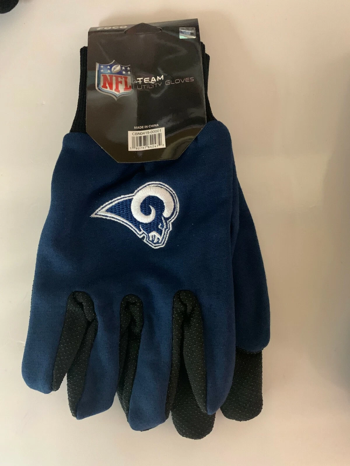 SPORTS TEAM UTILITY GLOVES PAIR: LOS ANGELES RAMS - 6 PACK
