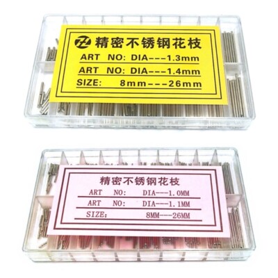 Spring Bar Link Pins Kits 300pcs Stainless Steel Pins for Watch Strap Removal