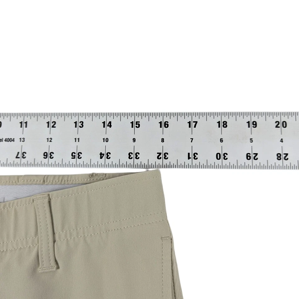 Under Armour UA Drive Golf Pants Men's Size 32 x 30 Beige Performance Casual EUC - Image 3 of 4