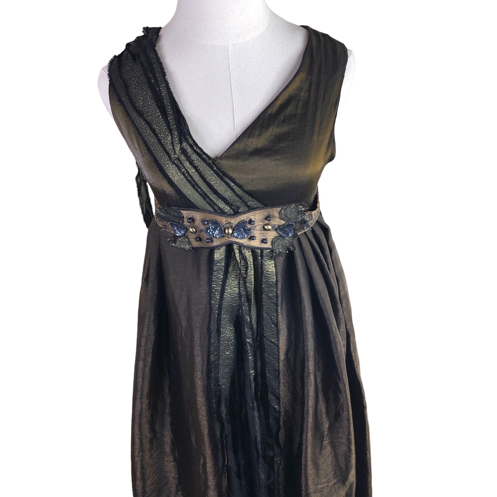 Theater Costume Vintage Performance Dress Womens Smal… Gem