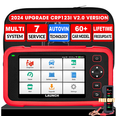 2026 LAUNCH CRP123I V2.0 Car OBD2 Scanner Diagnostic Tool ABS SRS Engine DPF SAS