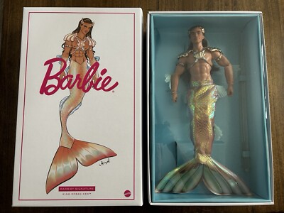 Barbie Signature Ken Doll Mermaid Barbie Signature King Ocean Ken