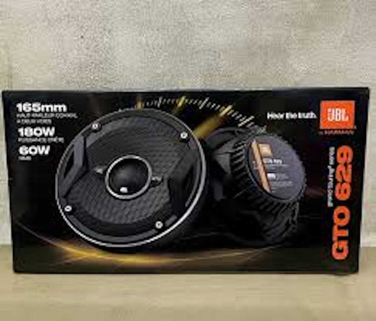 NEW GTO SERIES 6-1/2 Inches 2-Way Coaxial Car Audio Speakers - 1