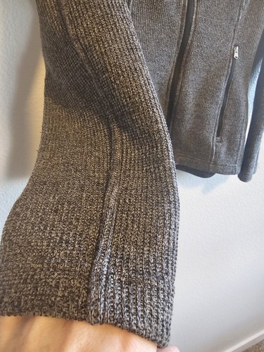 Spyder Endure Damen-Strickjacke mit durchgehendem Reißverschluss dunkelgrau – Artikel #1045348 – Größe Small - Bild 3 von 7