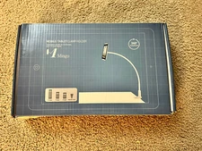 Mingo Adjustable Gooseneck iPad Stand & Tablet Holder, Cell Phone Mount (Silver)