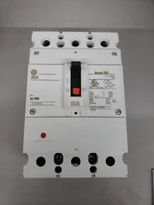 GE 3P 80A FBH36TE080RV 100K @ 480V Record Plus Circuit Breaker