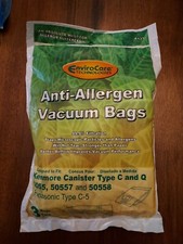 EnviroCare 3pk Vacuum Bags Kenmore Canister Type C  Q 5055, 50557  50558