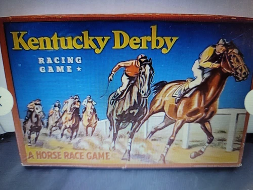 Vintage 1938 Kentucky Derby Racing Game Whitman READ MISSING HORSE Super HTF