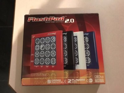 FlashPad 2.0 Touch N Go - 5 Games - 2 Players Mode - Great Condition
