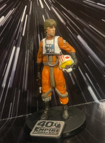 Star Wars Luke Skywalker X-Wing 40th Anniversary Empire Strikes Back Figure  New