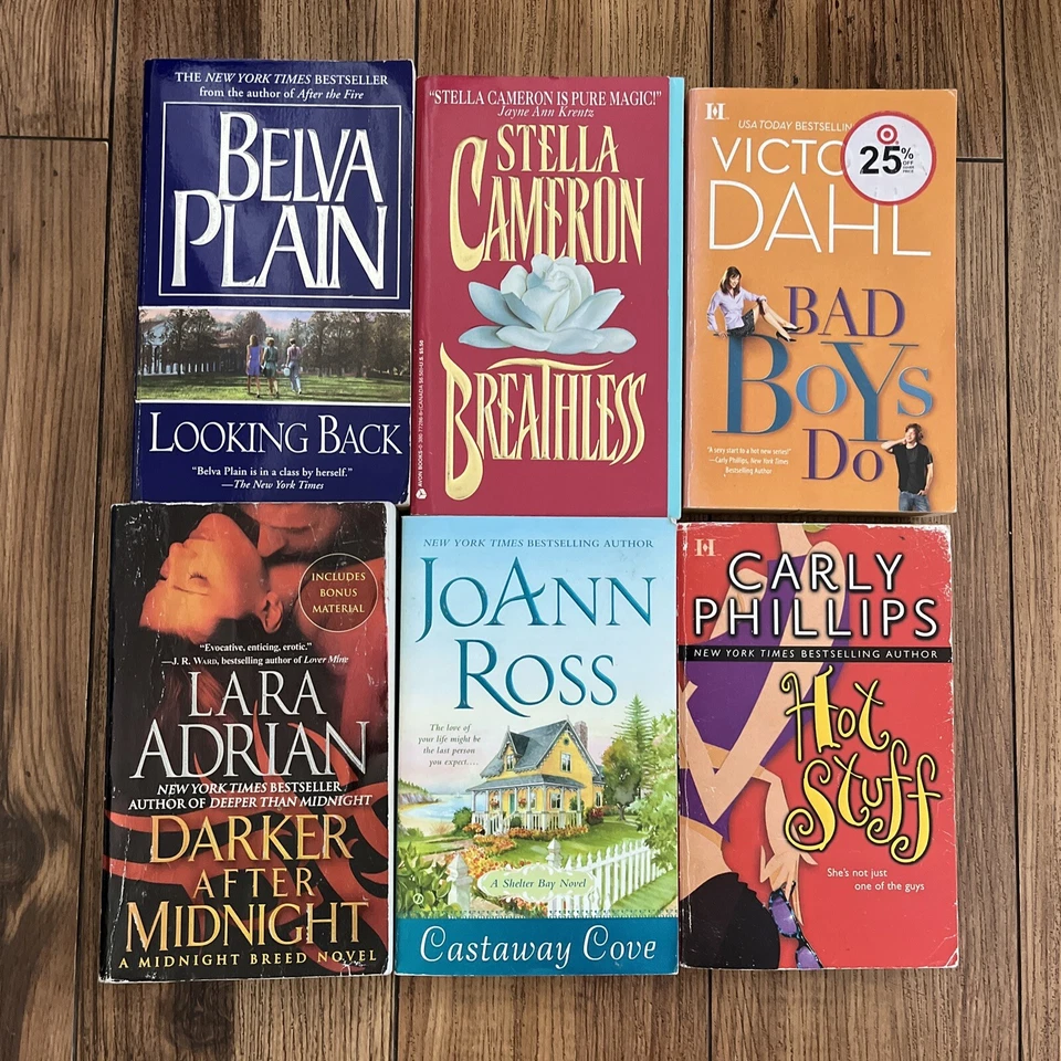 Lot of 20 Modern Day Contemporary Suspense Romance Book Best Seller Authors Mix Foto 2 de 4