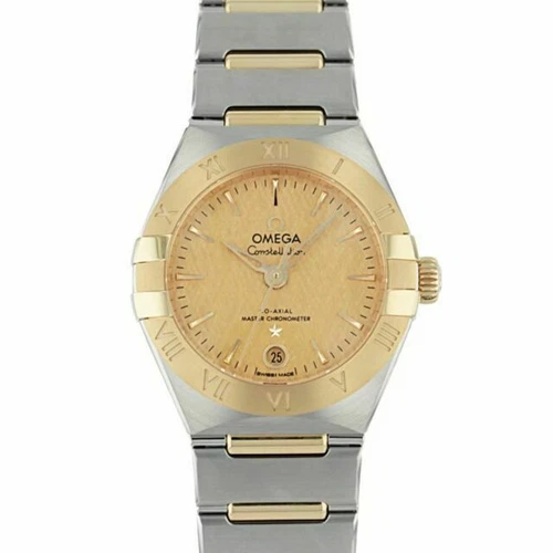OMEGA Constellation - 29 mm, Stainless Steel, Yellow Gold