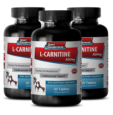 Weight Loss Supplements - L-Carnitine 500mg - Ultimate Fat Burner  Amino Acid 3B