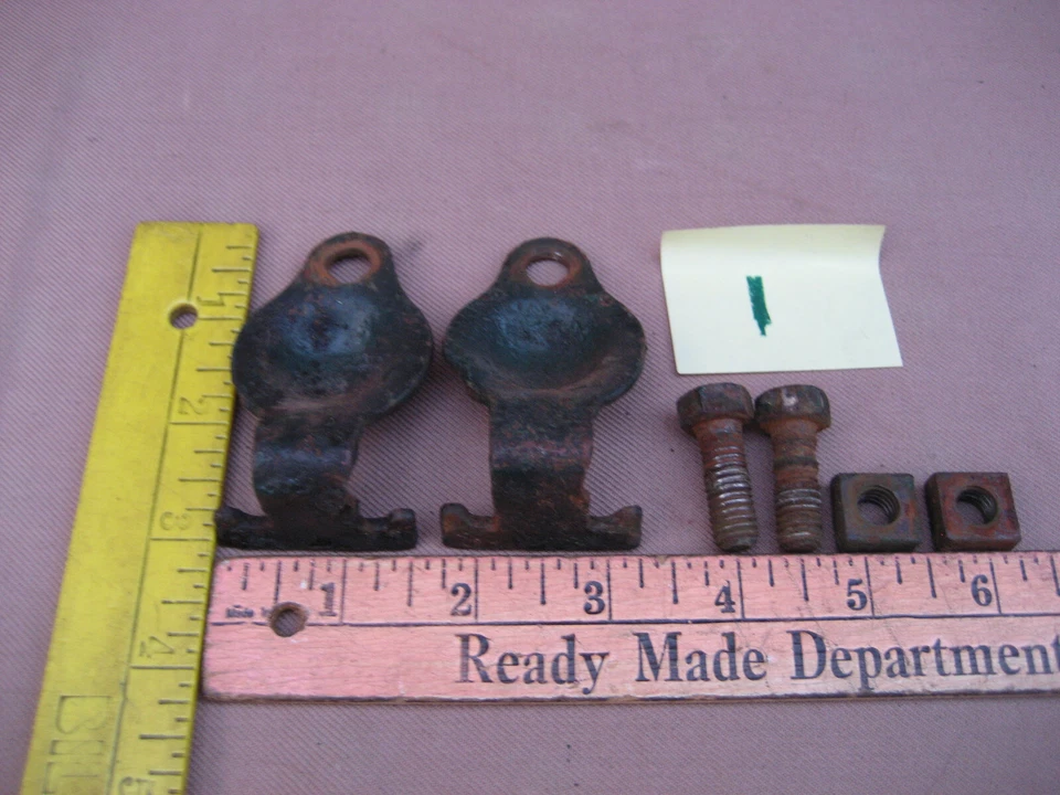 Original Navin Field Briggs Detroit Tigers Stadium Seat Chair Parts Hinge Screw - Image 2 of 4