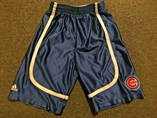 MLB Chicago Cubs Youth Small Adidas Basketball Style Shorts
