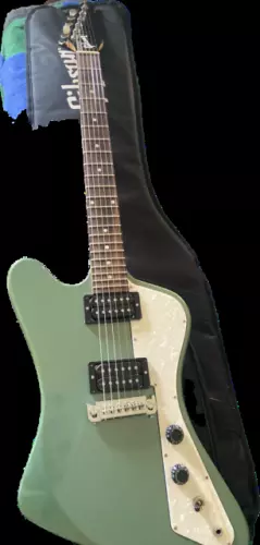  Gibson Firebird guitar & soft case 