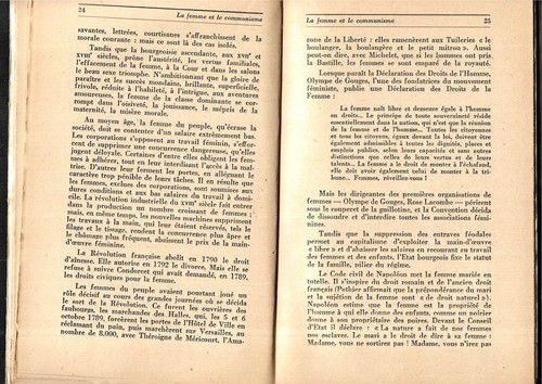 Die Frau und der Kommunismus Anthologie Marxismus J Vermeersch J Fréville Ref E27H - Bild 5 von 12