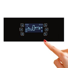 Witterungsgeführter Heizkreisregler Clima 600 Total GlassTouch bis 2 Heizkreise 