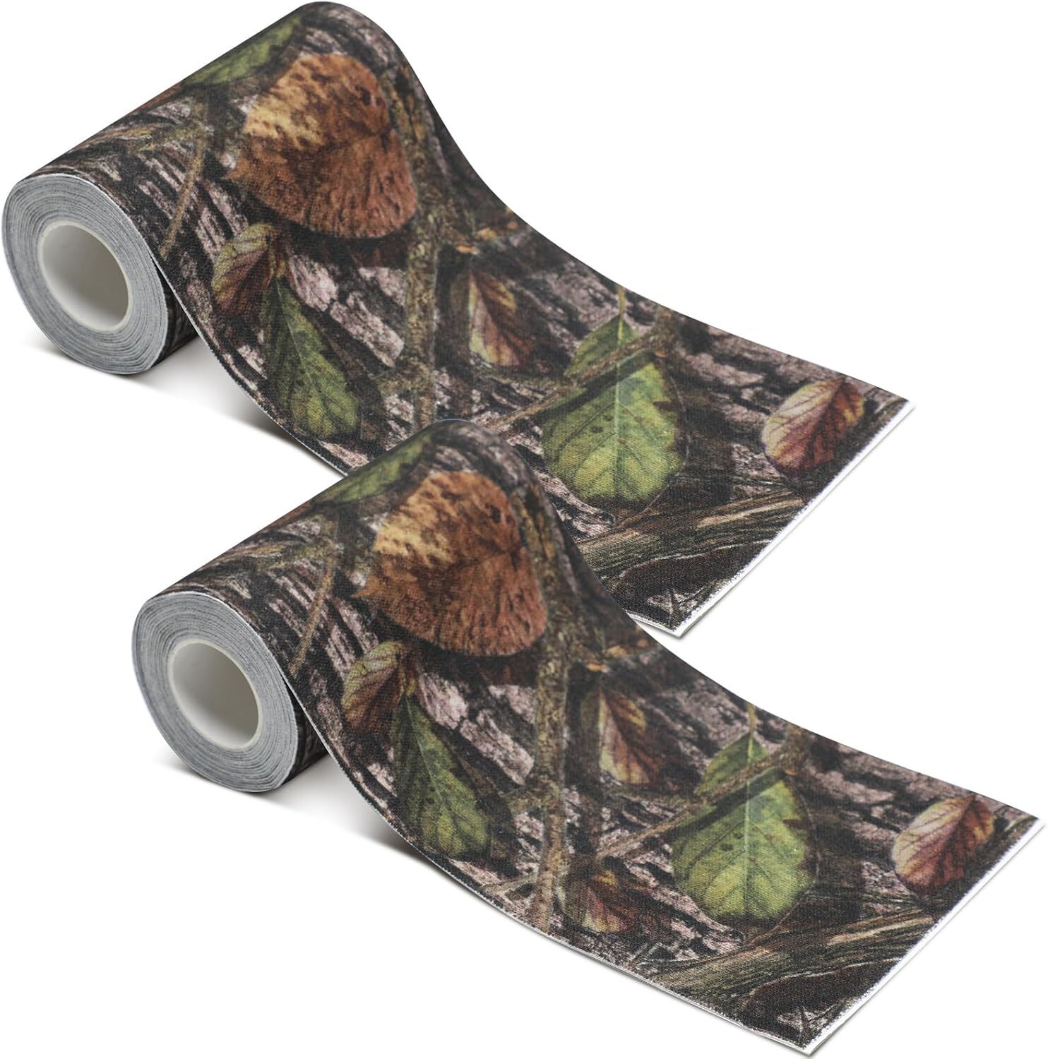 2 Rolls Camo Silencing Tape Self Adhesive Camouflage 4 Inch Wide