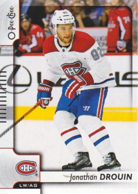 2017-18 O-Pee-Chee Update Marquee Rookies RC #605 Jonathan Drouin - Montreal