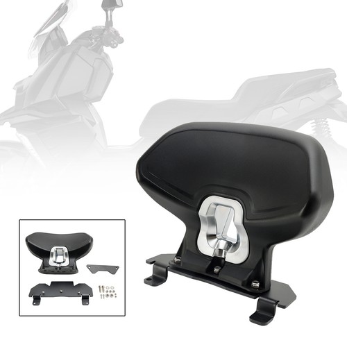 Passenger Sissy Bar Backrest for BMW C400X 2018-2023 with original handrails A6 - Picture 2 of 16