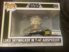 Funko Pop! Rides Super Deluxe: Star Wars - Luke Skywalker en Airspeeder T-47...