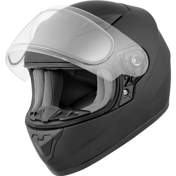 Casco de motocicleta Open Box CKX Youth RR519Y cara completa negro mate talla grande Foto 3 de 4
