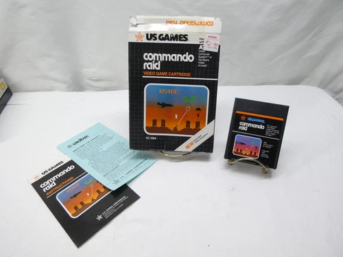 Commando Raid (Atari 2600, 1982) Complete Tested and working
