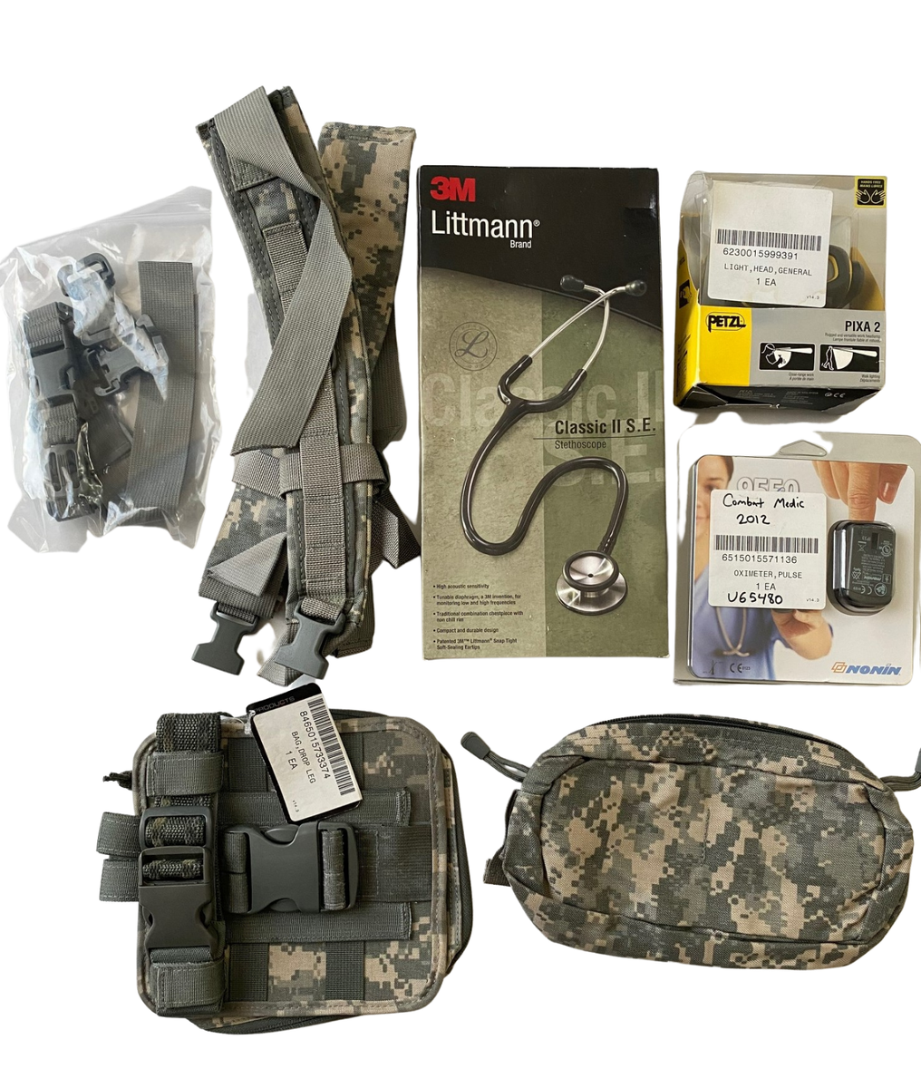 TSSI TACOPS M-9 Assault Medical Backpack ACU Combat Medic