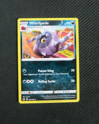 1x Whirlipede 106/198 Chilling Reign Pokemon TCG Card | eBay