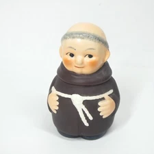 Goebel Friar Tuck Monk Mustard Jelly Jar S183 Vintage