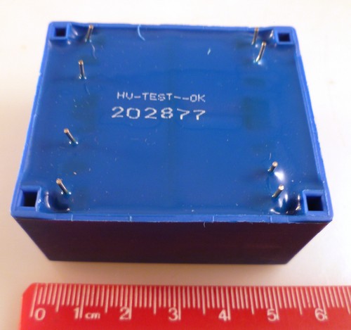 Transformador primario Block FLD 6/9 2x115Vac seg. 2x9 Vac 6VA OM0322J - Imagen 3 de 3
