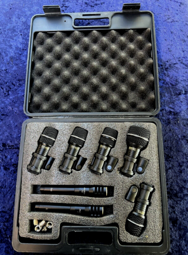 AUDIX F15 FUSION SERIES NADY DM 70 80 microfoni strumenti musicali custodia batteria - Foto 1 di 10