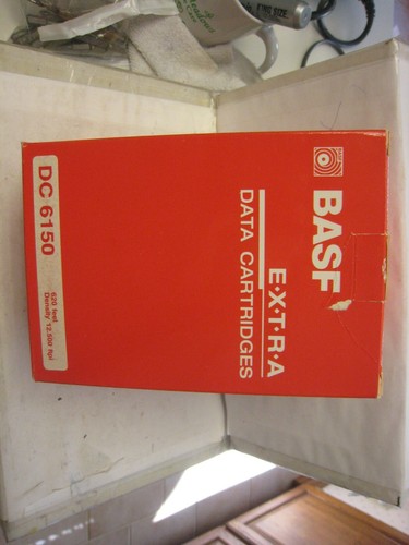 BASF DC 6150 Data Cartridge Tapes 620 feet ea Box of 5 Sealed and Unused, NEW - Picture 2 of 4