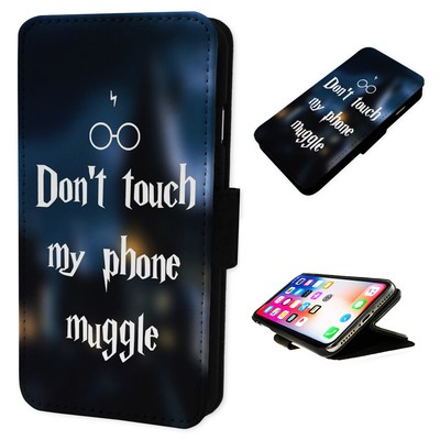 Don T Touch My Phone Muggle Flip Phone Case Wallet Cover Fits Iphone Samsung Ebay Don T Touch My Phone Muggle Flip Phone Case Wallet Cover Fits Iphone Samsung Ebay