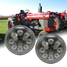 2 LED Headlights Fit Massey Ferguson LIGHT MF 1080 1085 1100 1105 1130 1135 1150